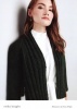 Knitting Patterns - Erika Knight Shiregreen - Wild Wool Aran - Cardigan